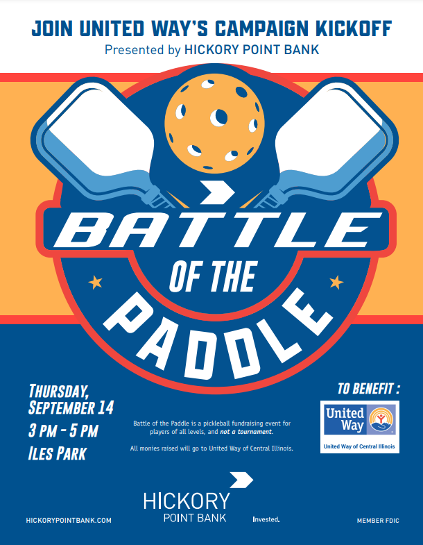 Battle of the Paddle presented by Hickory Point Bank