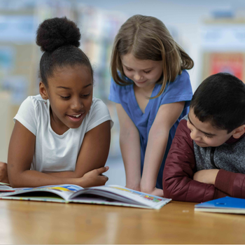 children reading