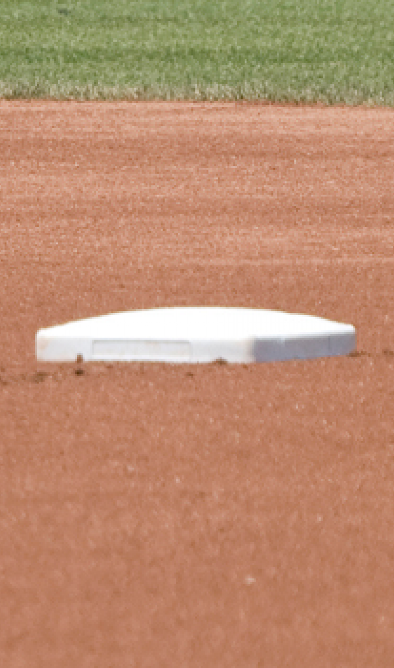 baseball pitchers mound background with dates of Friday, August 25 at noon through Saturday August 26 at noon.